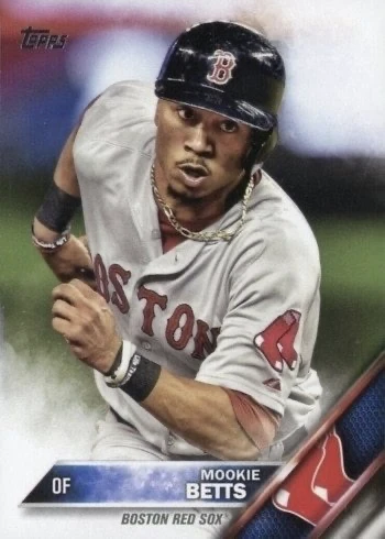 2016 Topps #84 Mookie Betts Baseball Card