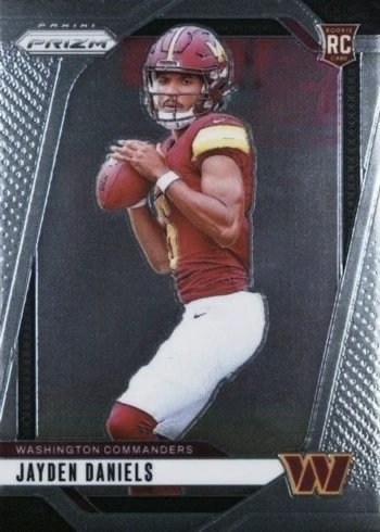 2024 Panini Prizm #347 Jayden Daniels Rookie Card