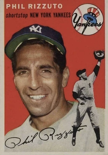 1954 Topps #17 Phil Rizzuto Baseball Card
