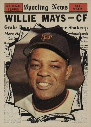 1961 Topps #579 Willie Mays Baseball Card