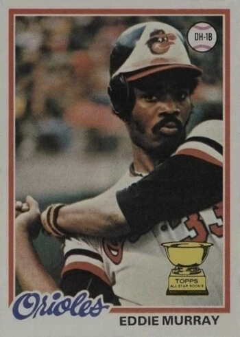 1978 Topps #36 Eddie Murray Rookie Card