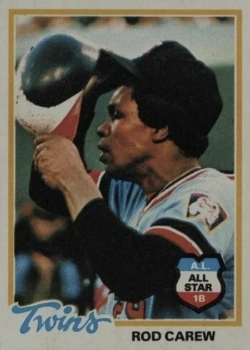 1978 Topps #580 Rod Carew Baseball Card