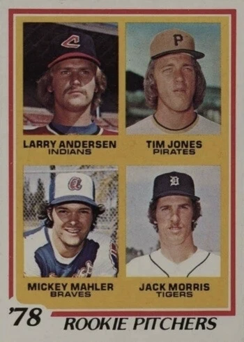 1978 Topps #703 Jack Morris Rookie Card