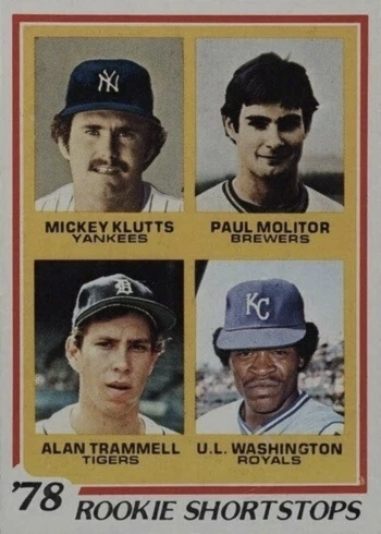 1978 Topps #707 Paul Molitor