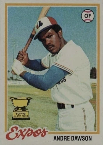 1978 Topps #72 Andre Dawson Baseball Card