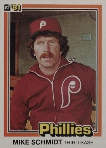 1981 Donruss #11 Mike Schmidt Baseball Card