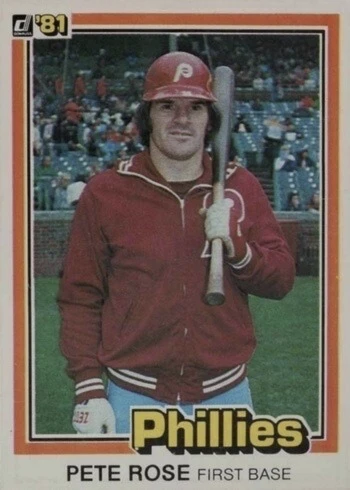 1981 Donruss #131 Pete Rose Baseball Card