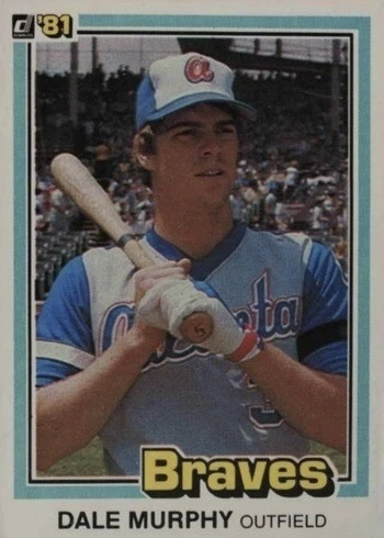 1981 Donruss #437 Dale Murphy Baseball Card