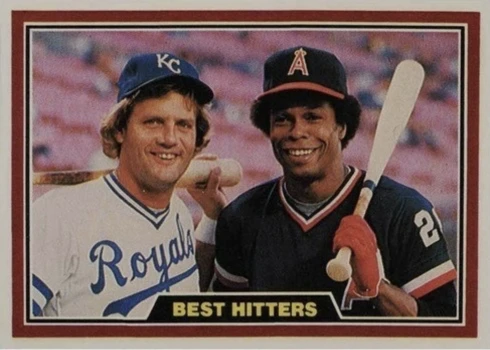 1981 Donruss #537 Rod Carew