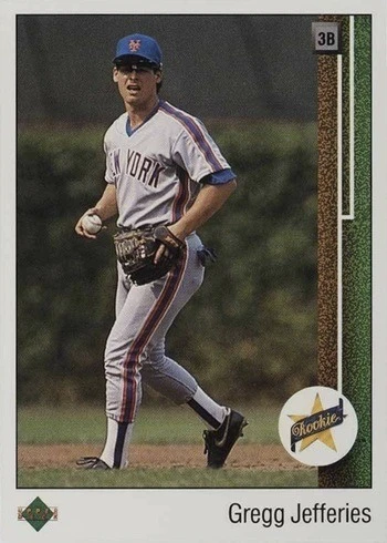 1989 Upper Deck #9 Gregg Jefferies Rookie Card