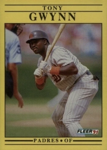 1991 Fleer #529 Tony Gwynn Baseball Card