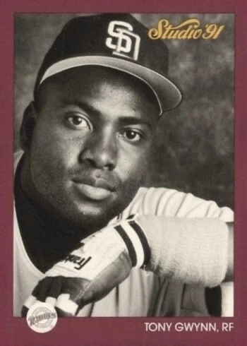 1991 Studio #245 Tony Gwynn Baseball Card