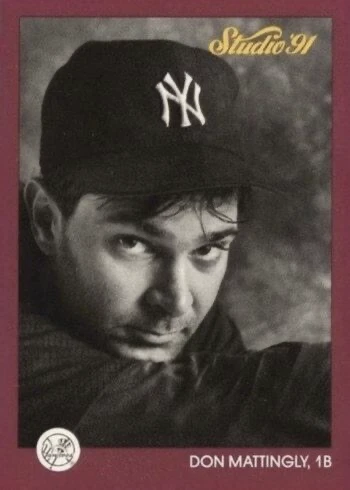 1991 Studio #97 Don Mattingly Baseball Card