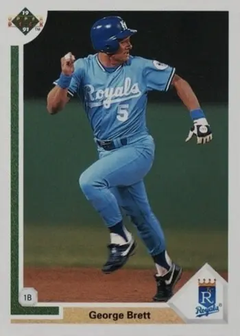 1991 Upper Deck #525 George Brett Baseball Card
