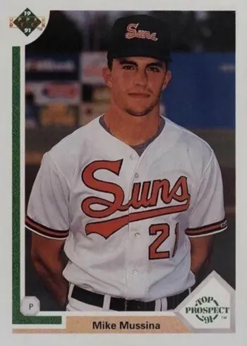 1991 Upper Deck #65 Mike Mussina Rookie Card