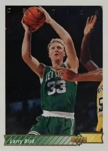 1992 Upper Deck #33 Larry Bird Basketball Card