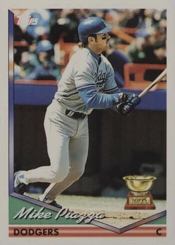 1994 Topps #1 Mike Piazza Baseball Card
