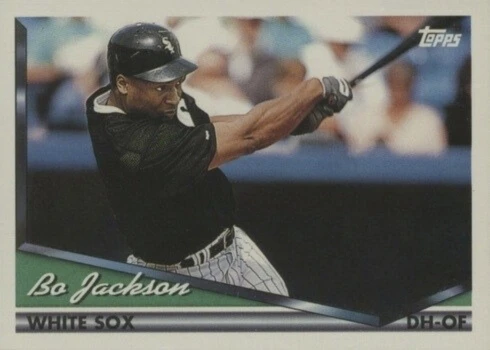 1994 Topps #500 Bo Jackson Baseball Card