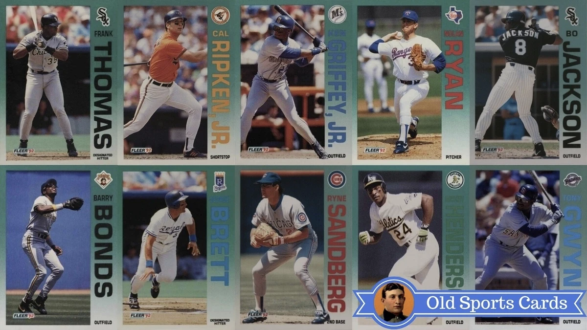 1992 Fleer Baseball Cards 1992 Fleer Baseball Cards