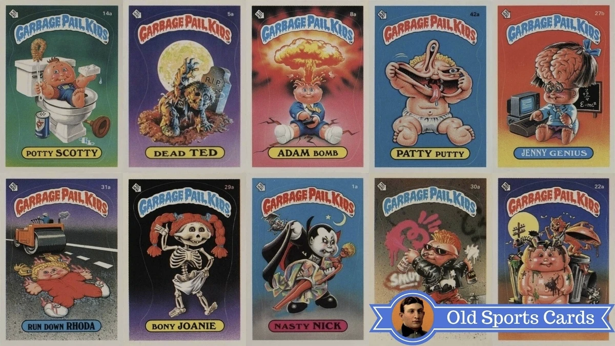 The Most Valuable Garbage Pail Kids Cards The Most Valuable Garbage Pail Kids Cards