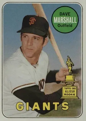 1969 Topps #464 Dave Marshall Baseball Card