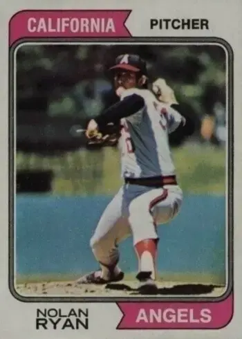 1974 Topps #20 Nolan Ryan Baseball Card