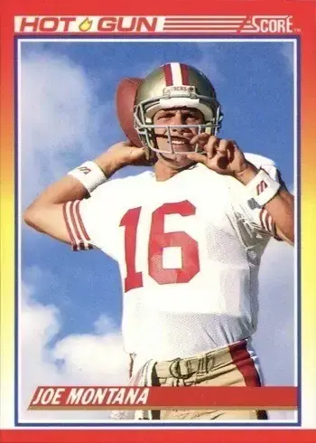 1990 Score #311 Joe Montana Football Card