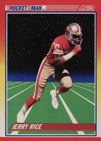 1990 Score #556 Jerry Rice Football Card