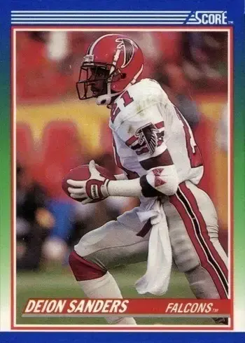 1990 Score #95 Deion Sanders Football Card