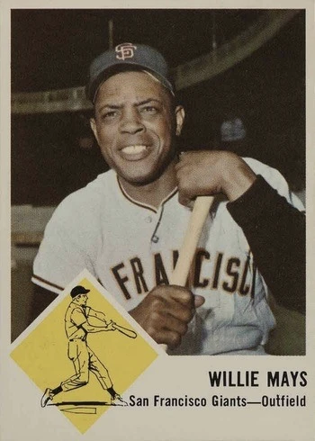 1963 Fleer #5 Willie Mays Baseball Card
