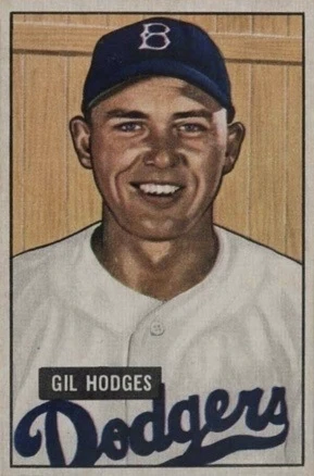 1951 Bowman #7 Gil Hodges Baseball Card