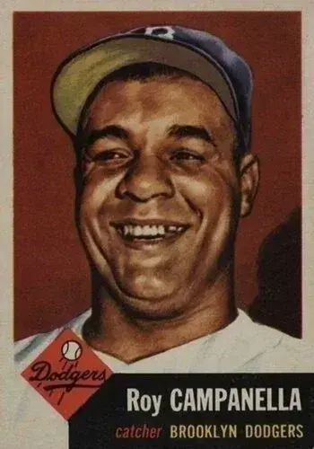 1953 Topps #27 Roy Campanella Baseball Card