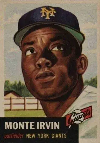 1953 Topps #62 Monte Irvin Baseball Card