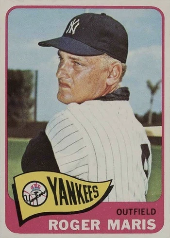 1965 Topps #155 Roger Maris Baseball Card