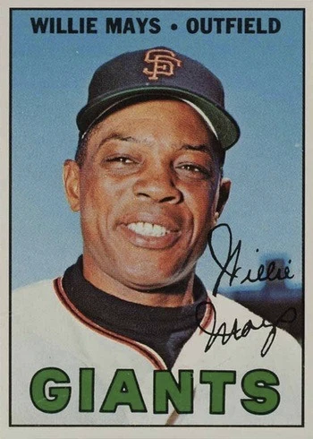 1967 Topps #200 Willie Mays Baseball Card