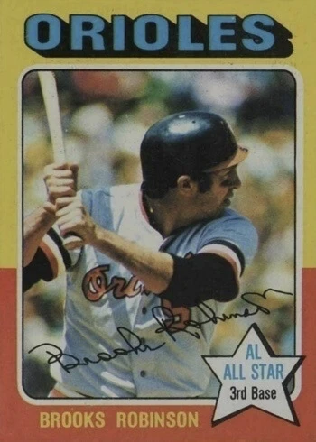 1975 Topps #50 Brooks Robinson Baseball Card
