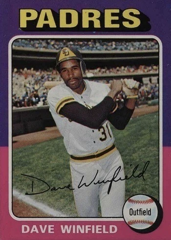 1975 Topps #61 Dave Winfield Baseball Card