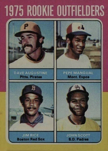 1975 Topps #616 Jim Rice Rookie Card