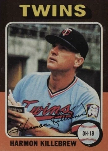 1975 Topps #640 Harmon Killebrew Baseball Card