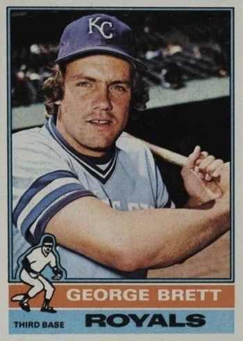 1976 Topps #19 George Brett Baseball Card