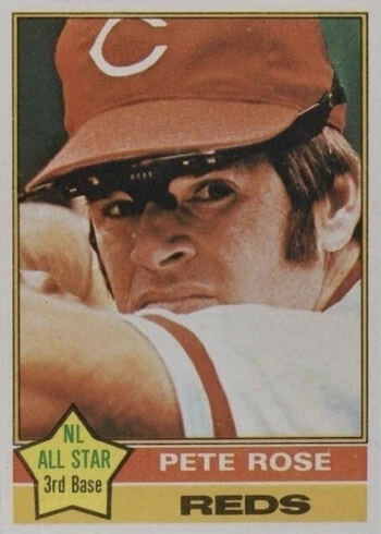 1976 Topps #240 Pete Rose Baseball Card