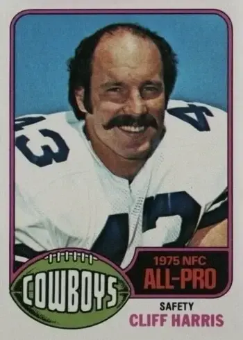 1976 Topps #260 Cliff Harris Football Card