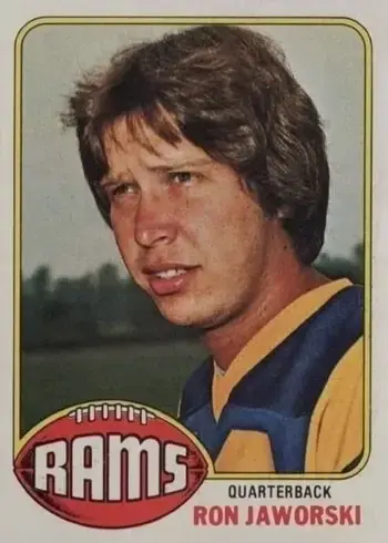 1976 Topps #426 Ron Jaworski Rookie Card