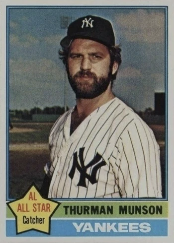 1976 Topps #650 Thurman Munson Baseball Card