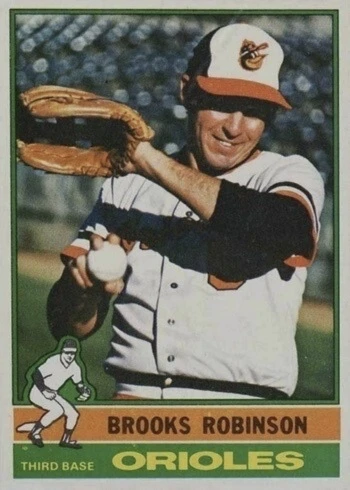 1976 Topps #95 Brooks Robinson Baseball Card