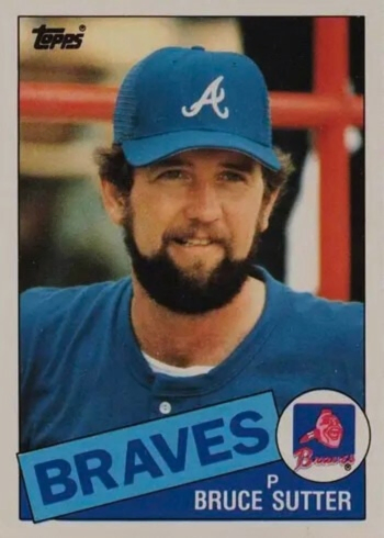 1985 Topps Traded #115T Bruce Sutter Baseball Card