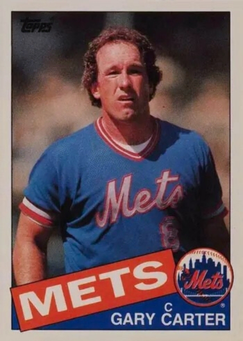 1985 Topps Traded #17T Gary Carter Baseball Card