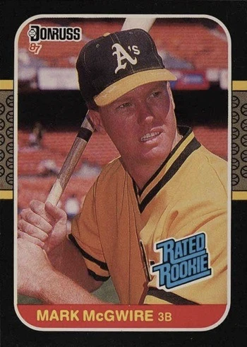 1987 Donruss #46 Mark McGwire Baseball Card