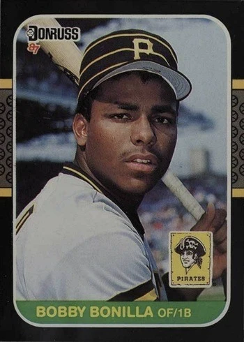 1987 Donruss #558 Bobby Bonilla Rookie Card