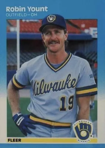 1987 Fleer #361 Robin Yount Baseball Card